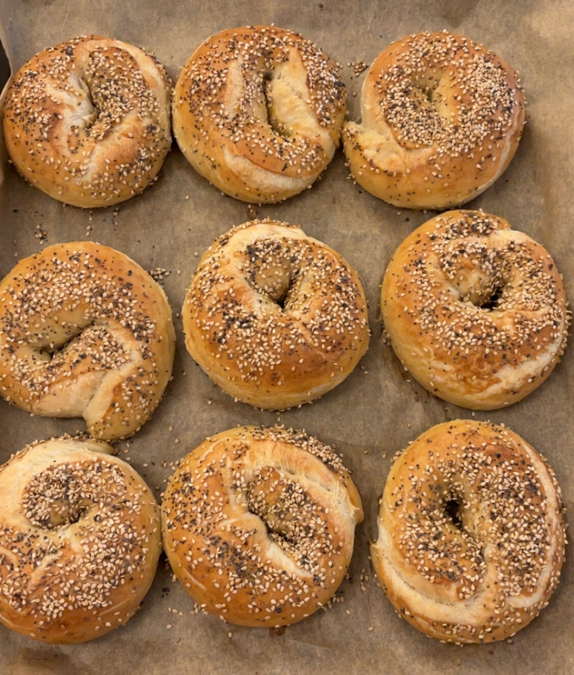 Hapanjuuri Bagel Resepti